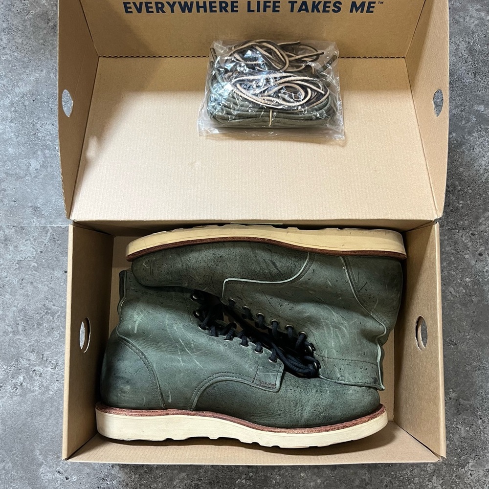 Mark Albert Boots Forest Kudu Leather size 8.5US men’s